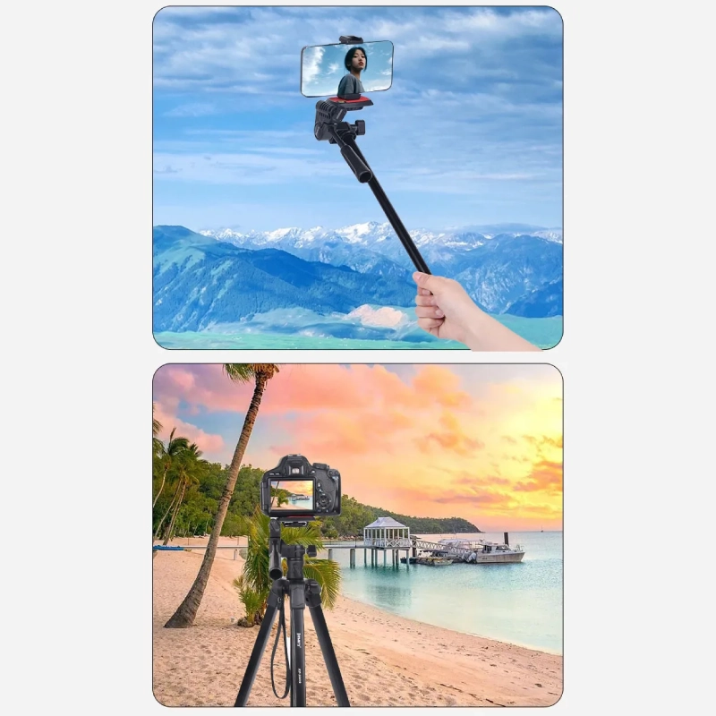 Jmary KP-2209 Multifunctional Tripod Horizontal Axis